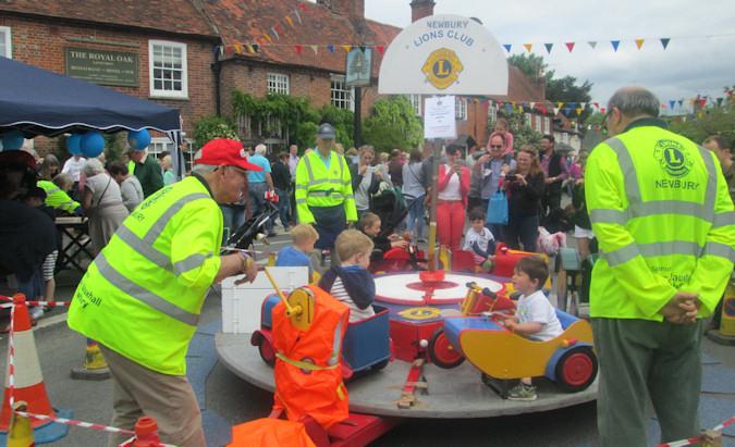 Our roundabout - they sure don't make them like this any more!